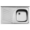 Kuchynská batéria - Alveus Primal 30 oceľový drez 80x50 (Kuchynská batéria - Alveus Primal 30 oceľový drez 80x50)