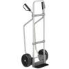 Hliníková rudla na vrecia s lyžinou ,lopata š x h 280 x 140 mm, čierna EUROKRAFTpro