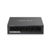 TP-LINK Mercusys MS106LP sieťový prepínač Riadený Fast Ethernet (10/100) Podpora napájania cez Ethernet (PoE) Čierna (MS106LP)