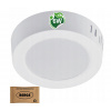 BERGE Prisadený okrúhly LED panel 6W - 660lm - neutrálna farba