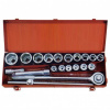STAVTOOL Hlavica 3/4" 22-50mm sada 21 dielna P16456