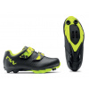 Dětské tretry NORTHWAVE Origin Junior Black/Yellow Fluo - 37