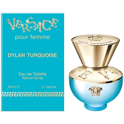 Versace Pour Femme Dylan Turquoise, Toaletná voda, Dámska vôňa, 50ml