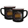Geda Labels Hrnček Batman Crest Smaltovaný vzhľad 400 ml