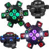 MULTIEFEKT LED SVETLA RGBWA 6v1 LASER STROBOSKOP OSVETLENIE DISCO + PILOT