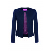 Dámske sako Vega Tailored Fit Brook Taverner - Bežná dĺžka, Veľkosť 38, Farba Tmavomodrá Navy s bodkami