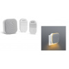 delight Bezdrôtový zvonček a nočné svetlo 2 v 1 - Kinetic - 2 externé jednotky - biely
