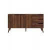 Karol Meble Komoda Nordelo Warmia Walnut 2D3S