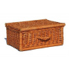 Organizér, kufrík, skrinka - Walizka wiklinowa Neseser Kufer wiklina 50 x 34 cm (Organizér, kufrík, skrinka - Walizka wiklinowa Neseser Kufer wiklina 50 x 34 cm)