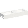 Kompaktná doska pod umývadlo s umývadlom Intedoor TRENTA Compact biela x 130 cm až 160 cm x 50 cm S výrezom