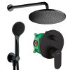 Hansgrohe - čierny matný sprchový set 14