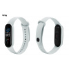 PRO Xiaomi Mi Band 5 a 6 - Náhradní náramek Farba: Šedá