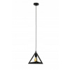 Priemyselná lampa podkrovia čierny trojuholník 25 cm (Priemyselná lampa podkrovia čierny trojuholník 25 cm)