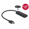 Delock 63251 HDMI / USB-C® adaptér [1x HDMI zástrčka - 1x USB-C® zásuvka] čierna; 63251