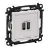 Legrand Valena Life - USB nabíjačka dvojitá - - 1 500mA 5V