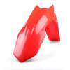 POLIS PLASTIC FRONT FENDER, BLK/BLK