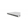 MikroTik Cloud Router Switch CRS354-48P-4S+2Q+RM, 650MHz CPU, 64MB, 1x10/100, 48xGLAN(PoE), 4xSFP+, 2xQSFP, vrátane. L5