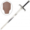 Cosplay meč Kurgana s plaketou - replika inšpirovaná seriálom Highlander