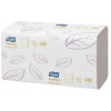 Papierové utierky, Z ohyb, 2 vrstvové, H3 systém, Premium, TORK Extra Soft Singlefold, biele