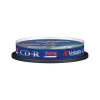 VERBATIM CD-RW SERL 700MB, 12x, colour, slim case 5 ks 43167