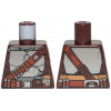 973pb4119 Dark Brown Torso SW Mandalorian (Din Djarin) (Tmavě hnědé torzo SW Mandaloriana (Din Djarin))