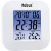 Mebus 51511 DCF budík bílá