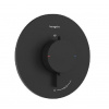 Hansgrohe Ecostat Comfort S - Sprchová batéria pod omietku, s termostatom, matná čierna 33714670