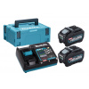 MAKITA BL4050F 191V35-5 Akumulátor Li-Ion (XGT) 40V-max / 5Ah s indikátorom nabitia (v balení: 2ks akumulátor+1ks nabíjačka+1ks kufor), BL4050F - MAKITA 191V35-5