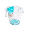 Odmerka v tvare poháru - 500 ml - plast - 16 x 9,7 x 11 cm
