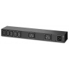 APC Rack PDU, Basic, 0U/1U, 100-240V/20A, 220-240V/16A, (7) C13, (2) C19, IEC-320 C20