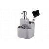 Dávkovač mydla - Dispenser 4 kuchyňa Grey Set 3 El. 07675 (Dávkovač mydla - Dispenser 4 kuchyňa Grey Set 3 El. 07675)