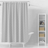 AQUALINE ZV032 šedá geometrie 180 x 180 cm