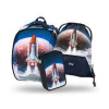 BAAGL A-32965 Shelly Space Shuttle, školský set 3-dielny, aktovka+peračník+taška na prezuvky