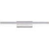 Rabalux John nástenná lampa 1x12 W biela-chrómová 5897