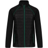 Kariban Bunda Kariban WK6147 Day-to-Day, hybridní COT206147o6414-black/kelly 4XL Černá/zelená kelly
