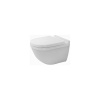 DURAVIT Starck 3 závesné WC s hlbokým splachovaním, 360 mm x 540 mm, s povrchom WonderGliss, 22250900001
