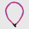 Zámok na bicykel reťazový ABUS 4804K/75 Steel O Chain PINK (ružový)