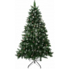 Stromček MagicHome Vianoce Albero, jedľa, zasnežené konce, so šiškami, 180 cm