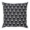 Ikea Gerdie Black and Black Clear 40x40 cm (Ikea gerdie dekoratívny vankúš 40x40 mačka)