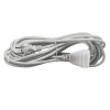 DEMA Predlžovací kábel IP20 H05VV-F 3G1,5 mm2 5 m