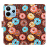 Flipové puzdro iSaprio - Donuts Pattern - Xiaomi Redmi Note 14