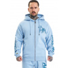Amstaff mikina na zips s kapucňou Logo 2.0 Zip Horizon Double Blue Veľkosť: XL, Farba: modrá