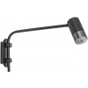 Rabalux Zircon nástenná lampa 1x5 W čierna-strieborná 5072
