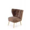 Halmar Relaxačné kreslo Mocca, hnedé