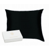 Obliečka na vankúš - Sleeping vankúš Klara 60 x 50 cm (Hodvábny vankúš 50x60 čierna klara)