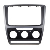 2DIN redukcia pre Škoda Octavia 2009-2013 manual Clima šedý