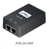 UBIQUITI UBNT POE-24-24W [PoE adaptér 24V/1A (24W), vrátane. napájací kábel] POE-24-24W(EU)