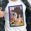 Tričko s potlačou ELVIS PRESLEY Pánsky Biela 5XL