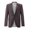 Pánske bordové oblekové sako CLUB OF GENTS slim fit Veľkosť: 52
