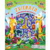 Zvieratá kúzelné samolepkové kráľovstv